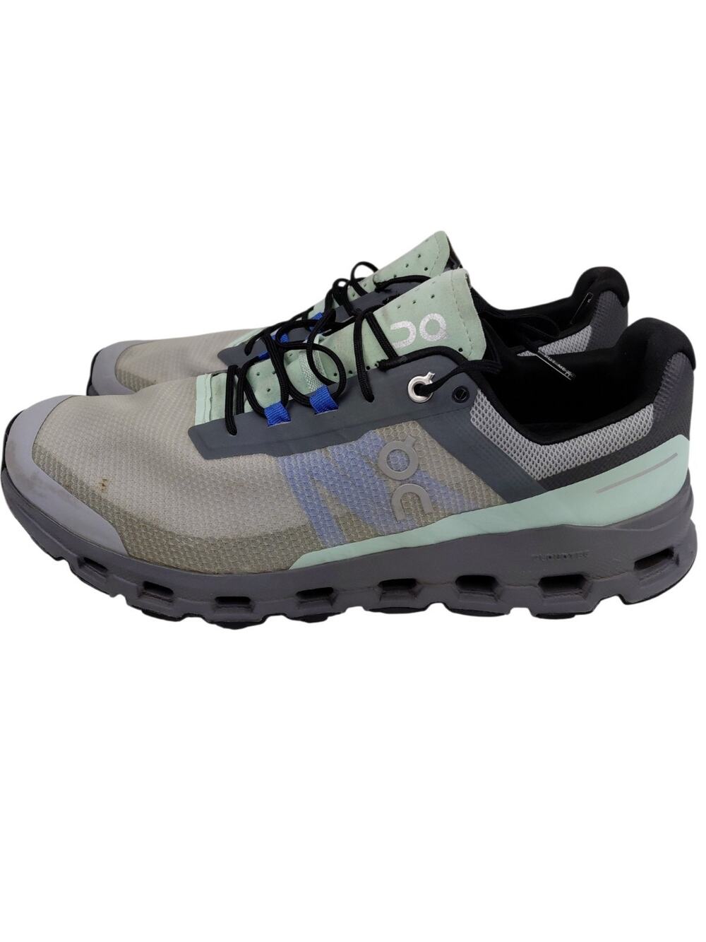 ON Cloudvista Alloy/Black Men’s Size 10 Trail Running Hiking Shoe Sneakers